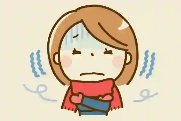 寒いイラスト