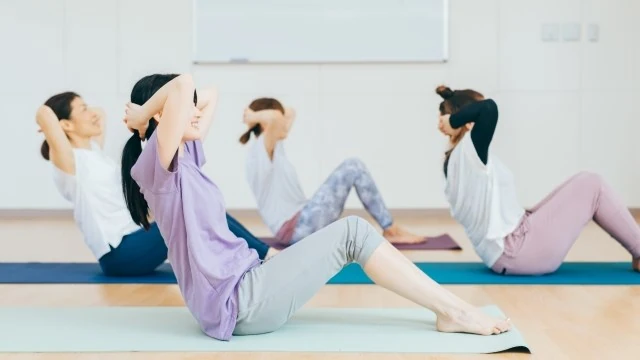 規則正しい生活を送る女性