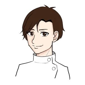 男性スタッフ似顔絵