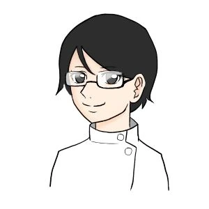 女性スタッフ似顔絵