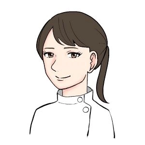 女性スタッフ似顔絵