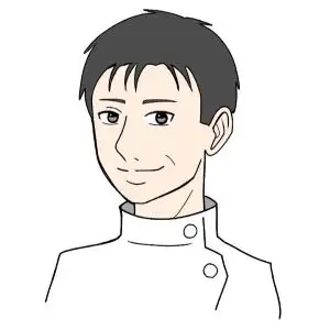 男性スタッフ似顔絵