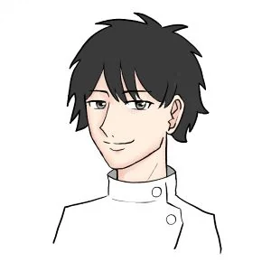 男性スタッフ似顔絵