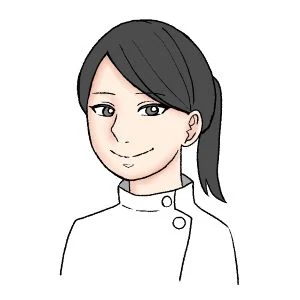 女性スタッフ似顔絵